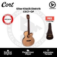 Gitar Klasik Elektrik Cort CEC1-OP Open Pore Original + Free Bag