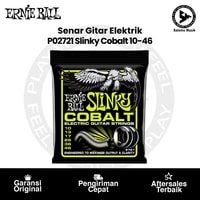 Senar Gitar Elektrik Ernie Ball Regular Slinky Cobalt Electric Guitar Strings 10-46