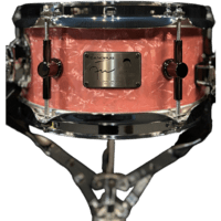 Snare Drum Canopus Echa Soemnatri Signature Series Mini Snare 10X5 Pink Diamond Pearl + Tom Clamp