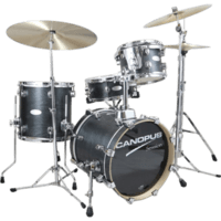 Shell Pack Canopus Session Kit Varian Warna Ebony Oil