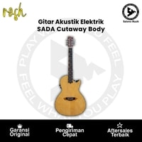 Gitar Akustik Elektrik Rosh by RB Guitar SADA Series Cutaway Body