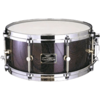 Snare Drum Canopus Zelkova Snare Drum Ninja Black Lacquer