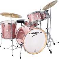Shell Pack Canopus YAIBA II SB Groove Kit Rose Sparkle Lacquer