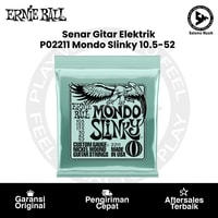 Senar Gitar Elektrik Ernie Ball P02211 Mondo Slinky Nickel Wound 10.5-52 Original