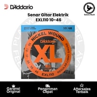 Senar Gitar Elektrik D'Addario EXL110 Nickel Wound Regular Light 10-46 Original