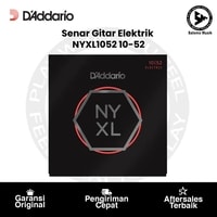 Senar Gitar Elektrik D'Addario NYXL1052 Nickel Wound 10-52 Original
