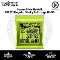 Senar Gitar Elektrik Ernie Ball P02621 Regular Slinky 7-String Nickel Wound 10-56 Original