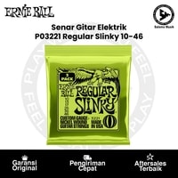 Senar Gitar Elektrik Ernie Ball P03221 Regular Slinky Nickel Wound 10-46 3 Pack