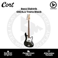 Gitar Bass Elektrik Cort GB24JJ Trans Black