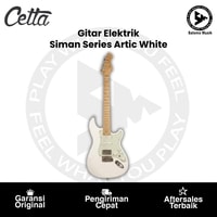 Gitar Elektrik Cetta Siman Series Artic White