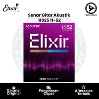 Senar Gitar Akustik Elixir 11025 Custom Light 11-52