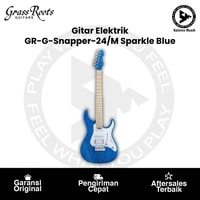 Gitar Elektrik Grass Roots GR-G-Snapper-24/M by ESP Sparkle Blue