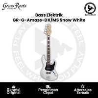 Bass Elektrik Grass Roots GR-G-Amaze-DX/MS SW Snow White by ESP