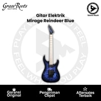 Gitar Elektrik Grass Roots by ESP GR-G-Mirage-FR/M QM Quilted Maple Reindeer Blue