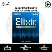 Senar Gitar Elektrik Elixir 19057 Optiweb 7 Strings 10-56