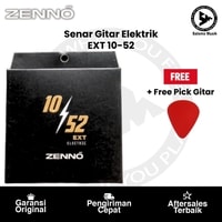 Senar Gitar Elektrik ZENNO EXT 10-52 + Free Pick Gitar