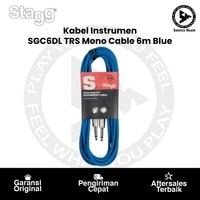 Kabel Instrumen STAGG SGC6DL Deluxe 6M/20FT Varian Warna