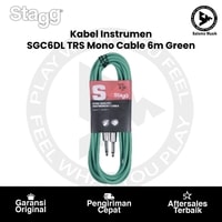 Kabel Instrumen STAGG SGC6DL Deluxe 6M/20FT Varian Warna