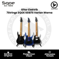 Gitar Elektrik 7Strings SQOE SEIB7S Varian Warna Original
