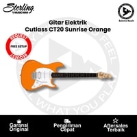 Gitar Elektrik Sterling By Music Man Cutlass CT20 Sunrise Orange