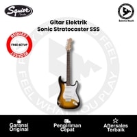 Gitar Elektrik Squier Sonic Stratocaster SSS Varian Warna Original