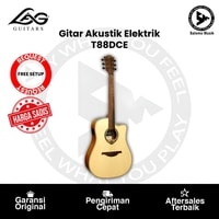 Gitar Akustik Elektrik LAG Guitars T88DCE Dreadnought Cutaway