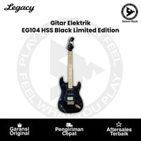 Gitar Elektrik Legacy EG104 HSS Black Gold Hardware Limited Edition