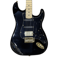 Gitar Elektrik Legacy EG104 HSS Black Gold Hardware Limited Edition