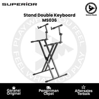 Stand Keyboard Double Superior MS036