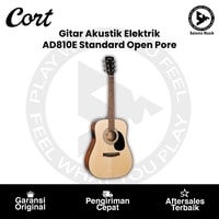 Gitar Akustik Elektrik Cort AD810E Open Pore Original