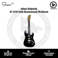 Gitar Elektrik Fena Metamorfosis ST STD HSS Rosewood Black