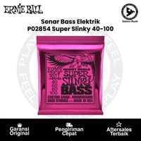 Senar Gitar Bass Elektrik Ernie Ball P02854 Super Slinky Nickel Wound Short Scale 40-100