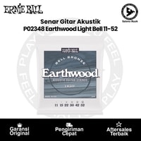 Senar Gitar Akustik Ernie Ball P02348 Earthwood Light Bell Bronze Acoustic Guitar Strings 11-52
