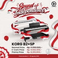 [PROMO TERBATAS SPESIAL KEMERDEKAAN] Digital Piano Korg B2+SP Varian Warna