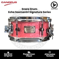 Snare Drum Canopus Echa Soemantri Signature Series Mini Snare 10 X 5 Pink Diamond Pearl + Tom Clamp
