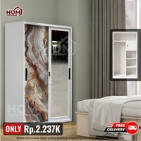 lemari besi 2 pintu