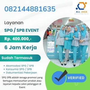 Agency Jasa Usher Event Cantik Murah Terbaik Terpercaya Terdekat di Kota Kabupaten