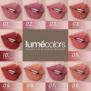 lumecolors lipmousse 3in1