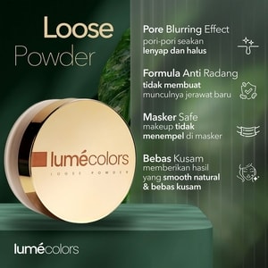 kenapa harus lumecolors loose powder