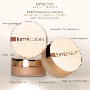 lumecolors loose powder