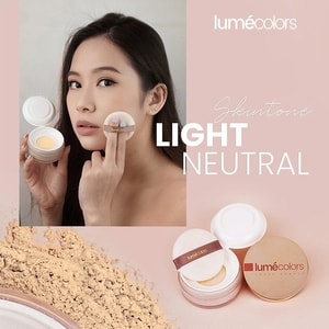 lumecolors loose powder light neutral