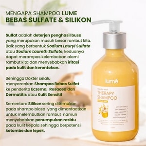 Lume Scalp Hair Shampoo Anti Rontok Ketombe Kering