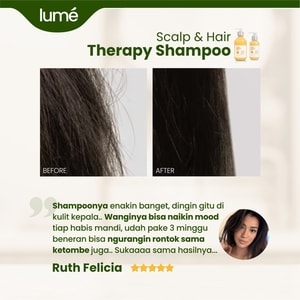 Lume Scalp Hair Shampoo Anti Rontok Ketombe Kering