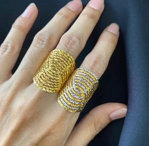 Cincin Dewasa Emas Indonesia Cop 916