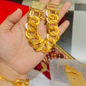 Gelang Rantai Tangan Coco Qing Emas Indonesia Cop 916