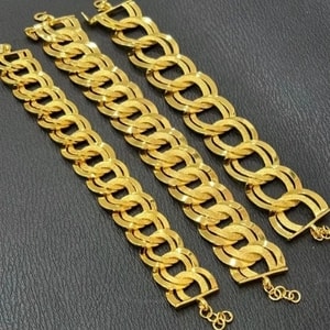 Gelang Rantai Tangan Coco Qing Emas Indonesia Cop 916