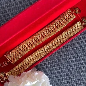 Gelang Rantai Tangan Lipan Kait 3 Emas Indonesia Cop 916