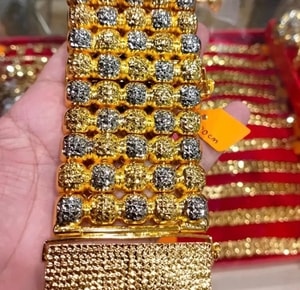 Gelang Rantai Tangan Rotibun Emas Indonesia Cop 916