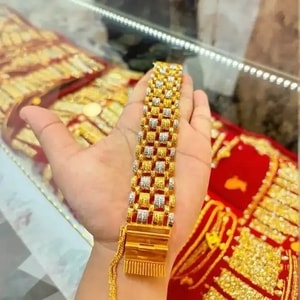 Gelang Rantai Tangan Rolex Emas Indonesia Cop 916