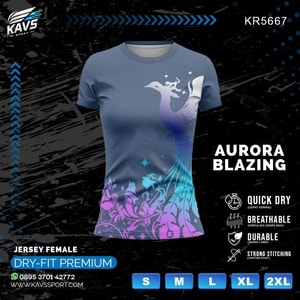 Jersey Aurora blazing